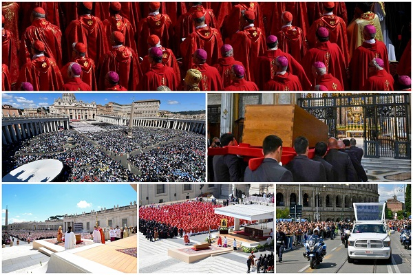 Watch highlights of Pope Francis’ final funeral rite and burial