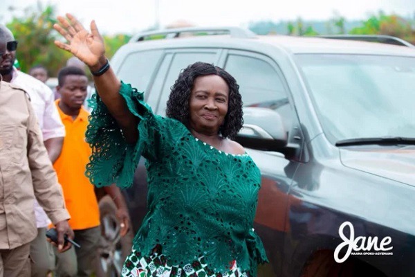 Ghanaians Welcome Return of Vice President Naana Opoku-Agyemang After Medical Leave