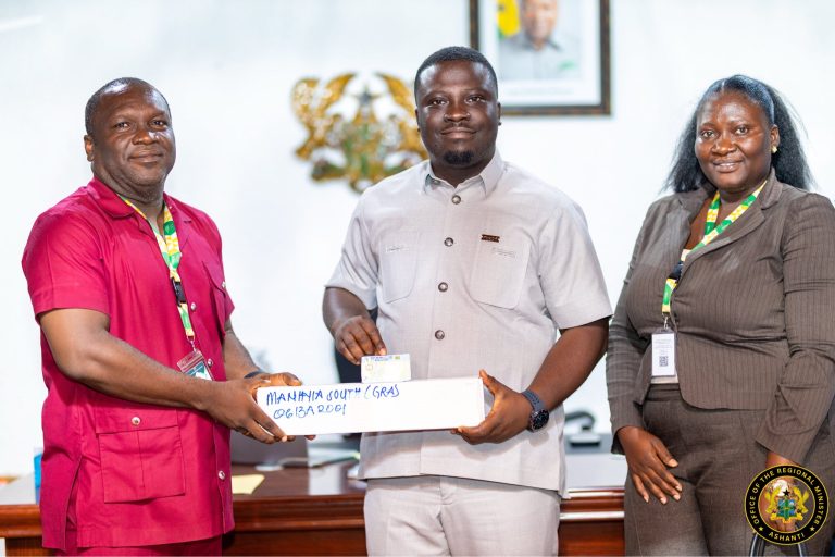 Amoakohene urges vigilance as Ashanti Region receives 110,000 Ghana Cards to clear backlog