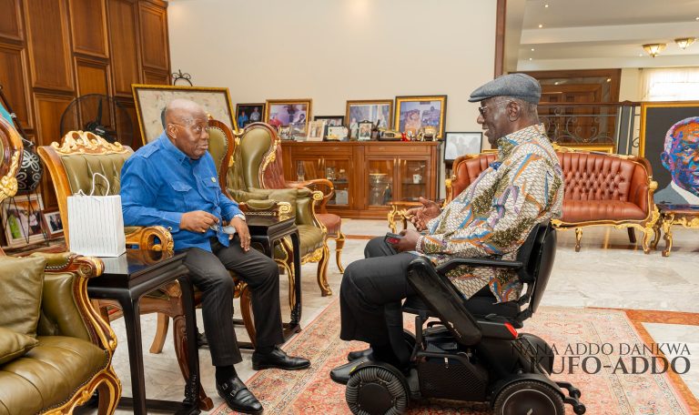 Akufo-Addo and Kufuor reunite during Easter