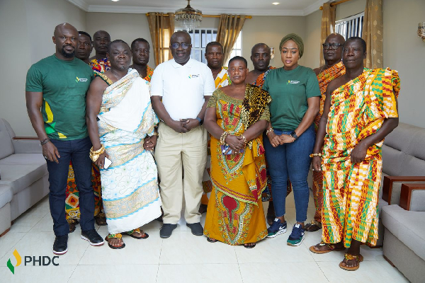 Western Nzema chiefs declare support for Petroleum Hub on stool lands