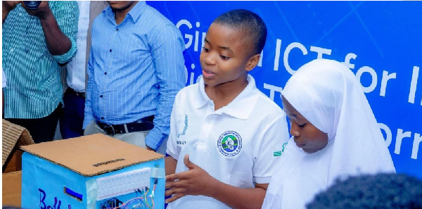 Tanzanian schoolgirls invent ballot-counting device, appeal for government support