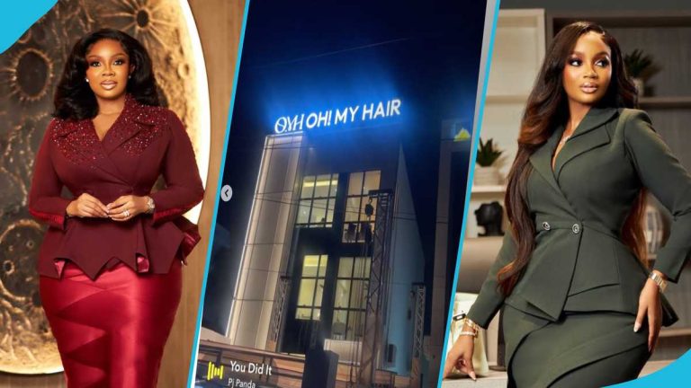 Serwaa Amihere Expands In Style, Relocates Fashion Brand and Salon to a New Building in East Legon