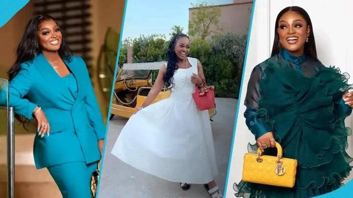 Jubilations As Jackie Appiah Turns Heads with Stunning Braids Hairstyle