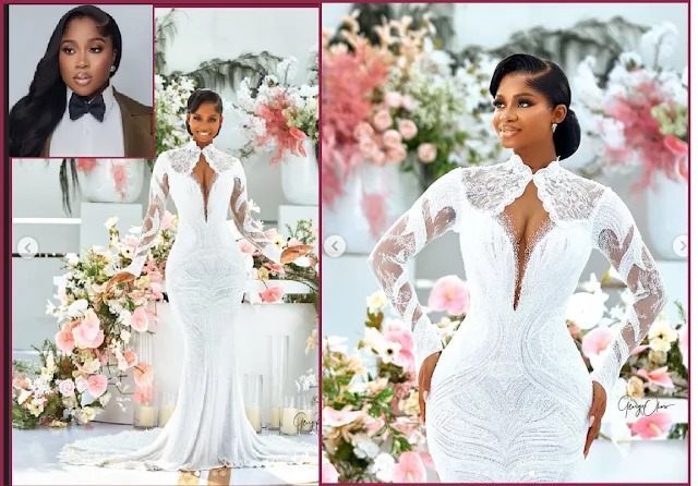 Fashion Designer Veekee Slammed For Saying Holy Spirit Inspired Her To Create Wedding Dress