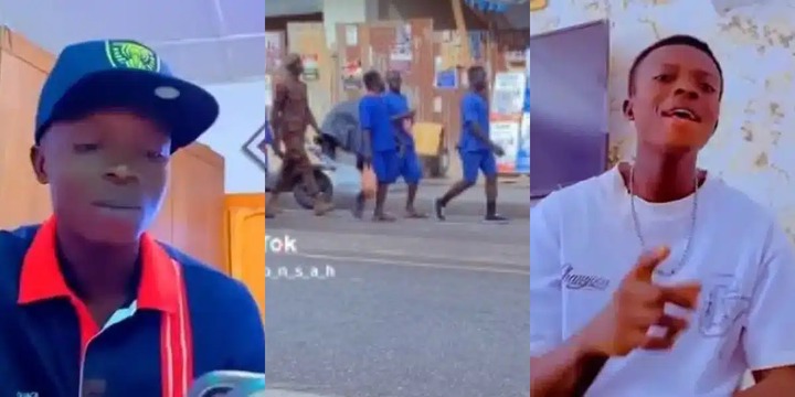 Man cries after seeing brilliant former classmate in prison uniform