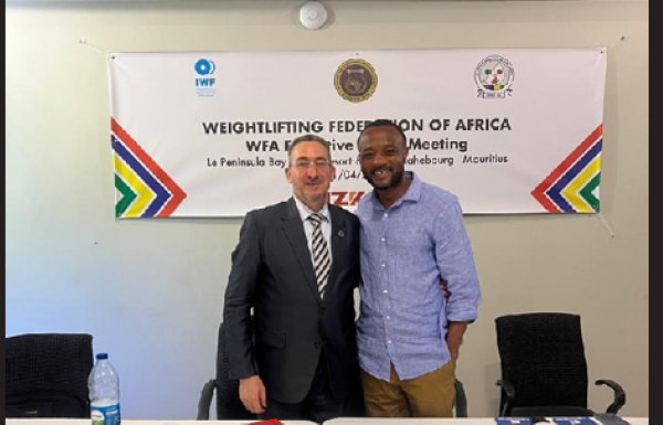 GWF President showcases Ghana at African Weightlifting congress in Mauritius