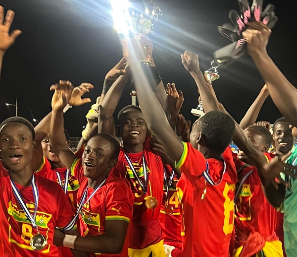Ghana U-15 win of 2025 Mondialito Promise tournament