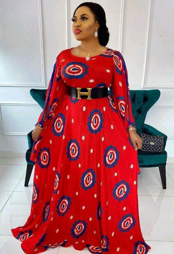 Different Type Of Print Materials You Can Use To Design Boubou Gowns