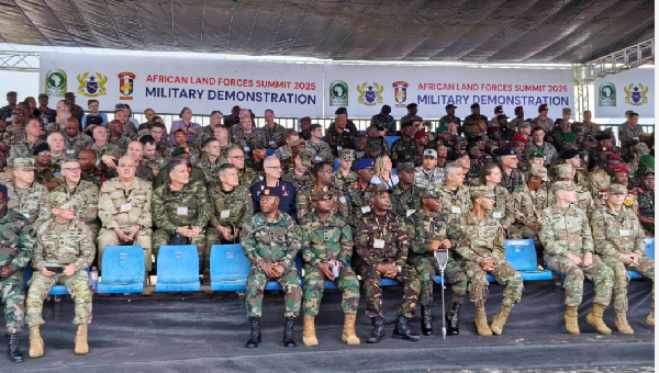 Ghana Armed Forces stage daring counter-terrorism simulation during African Land Forces summit