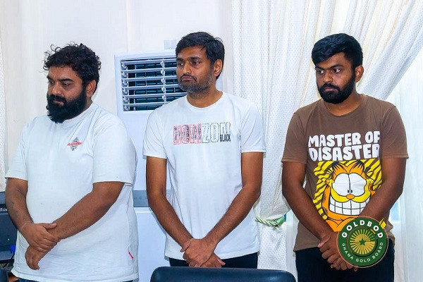 GoldBod security taskforce busts smuggling syndicate, arrests three Indian nationals