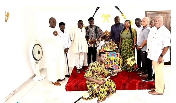 CEANA delegation pays historic visit to Awoamefia Togbi Sri III