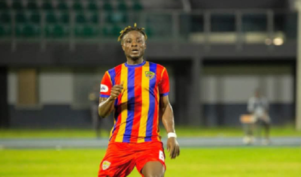 Watch Raphael Amponsah’s astonishing long-range goal in Hearts of Oak’s win over Medeama