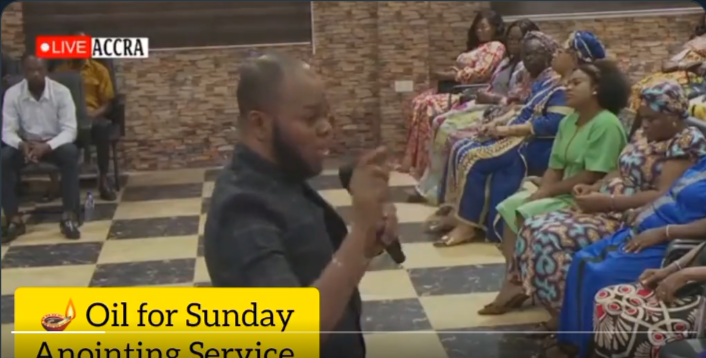 Green, yellow, blue oils – Watch Bishop Obinim detail the types of oil in his church and their prices