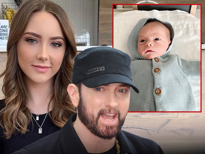 Rapper Eminem’s daughter Hailie Jade welcomes first child