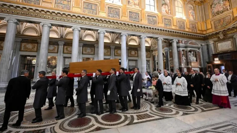 Pope Francis laid to rest after Vatican funeral service
