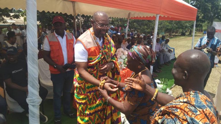 World Vision Ghana interim National Director enstooled dev’t Chief of Adjiekrom