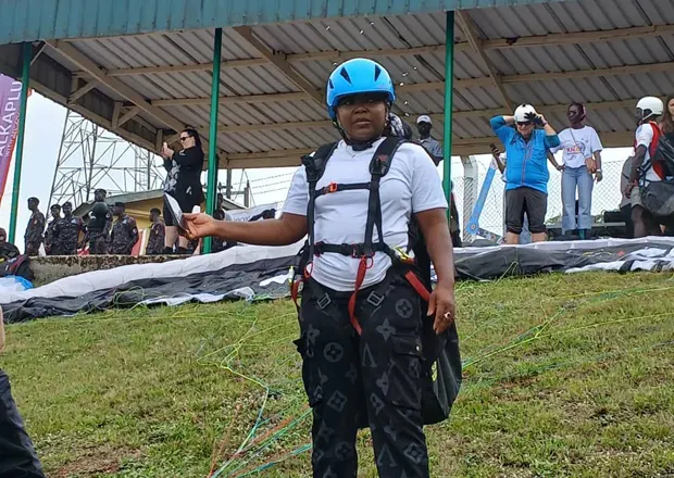 Abigail Ashley Makes History @ Kwahu Paragliding Festival