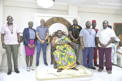 Jamaican delegation on cultural visit to Ghana