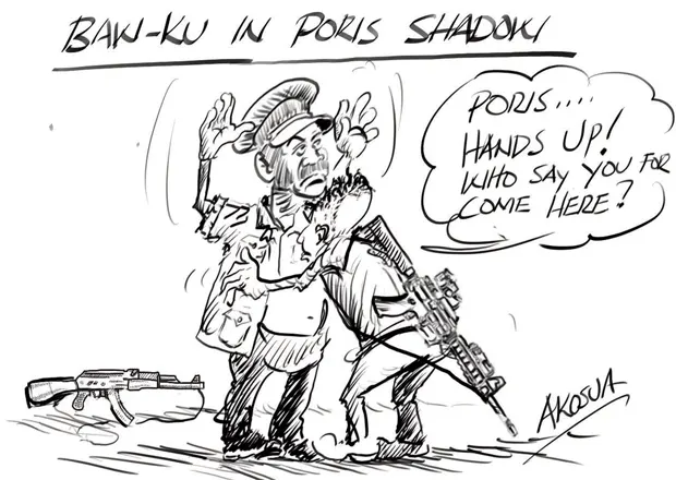 BAN-KU IN PORIS SHADOW