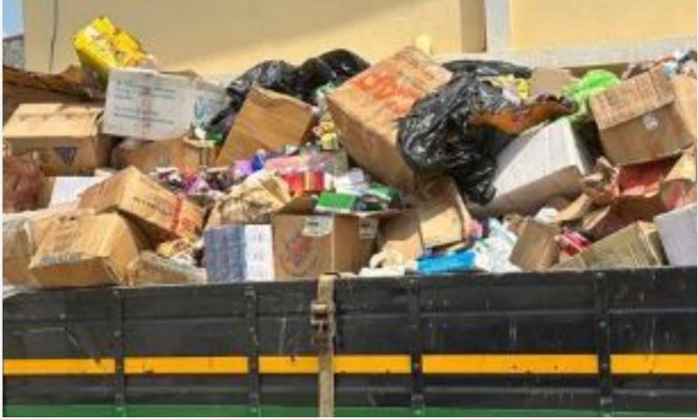 FDA destroys 2.5 tons of unwholesome products
