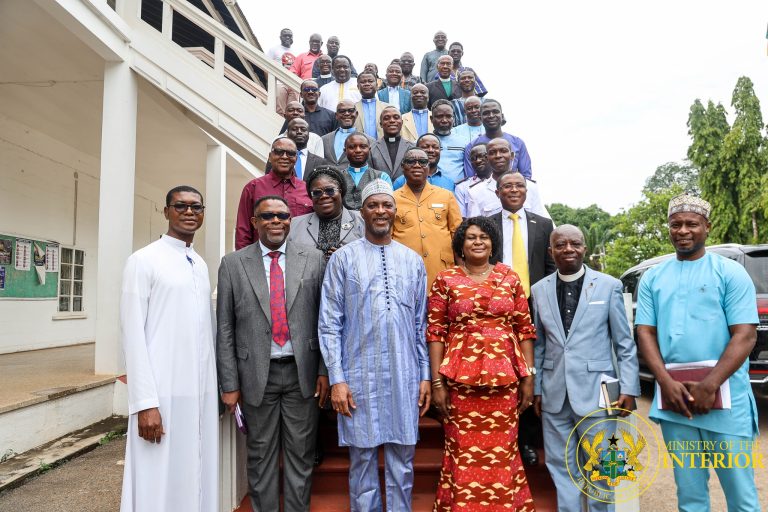 Let us collaborate to strengthen security in Ghana- Muntaka urges Christian Religious Leaders