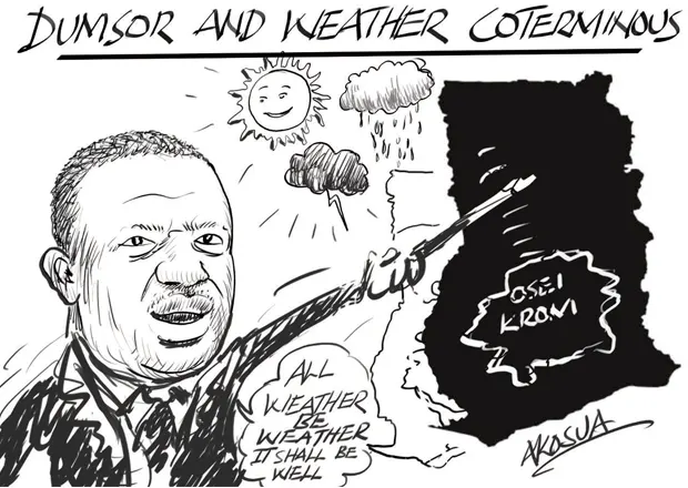 DUMSOR AND WEATHER COTERMINOUS