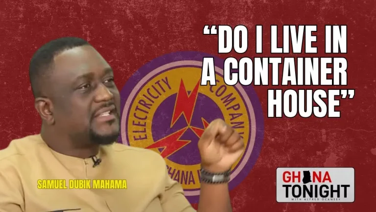 “Do I live in a container house?” – Dubik Mahama explodes over ECG syndicate claims