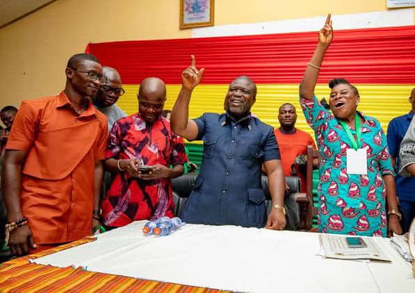 NDC Volta Regional secretariat congratulates new MDCEs, urges commitment to development