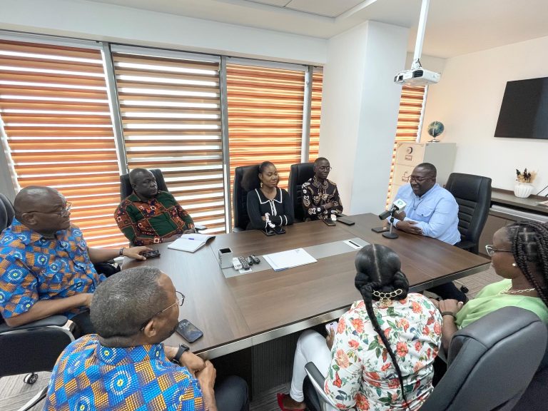 Citi FM/Channel One TV management pays courtesy call on Eximbank Acting CEO