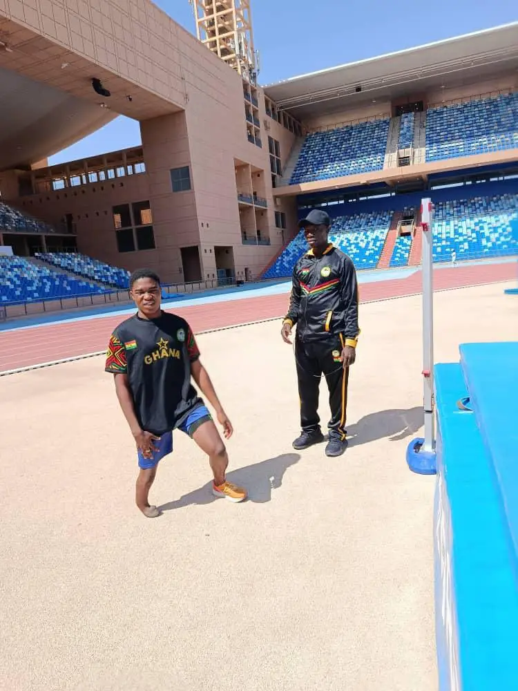 Ghana’s petit para athlete Gilbert Ampiah wins bronze medal at 2025 Marakech Grand Prix