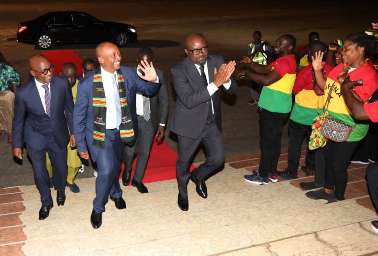 ASFC 2025: CAF President Dr Motsepe arrives in Ghana finals and key meetings
