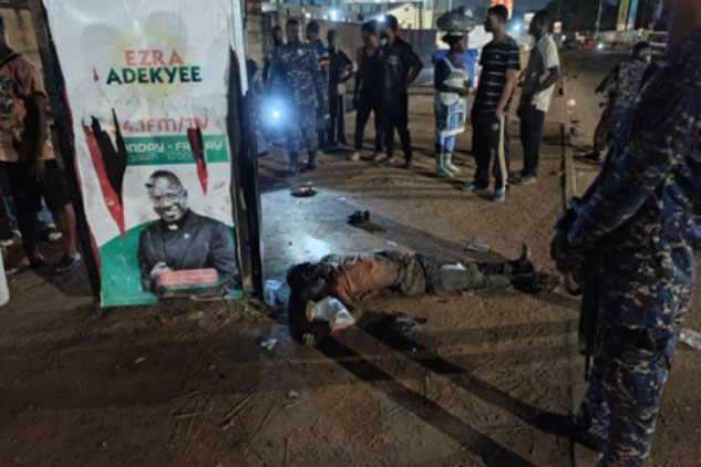 Junkie Lynched Over Phone –