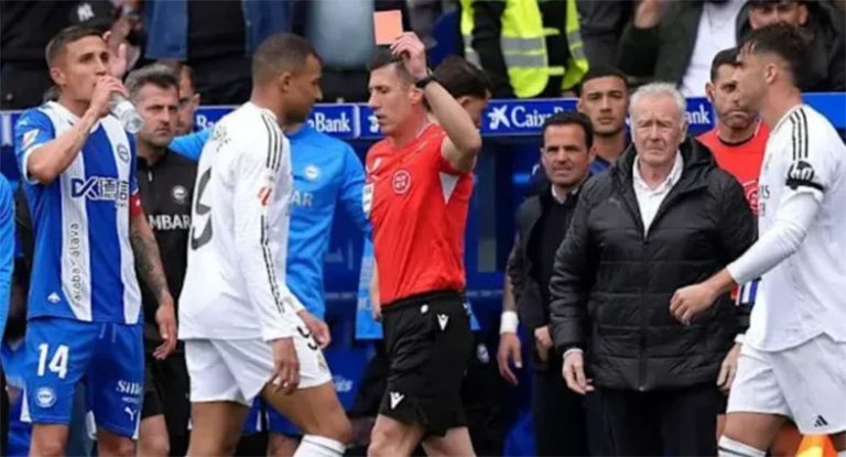 Mbappe Sees Red As Real Madrid Narrowly Edge Alaves