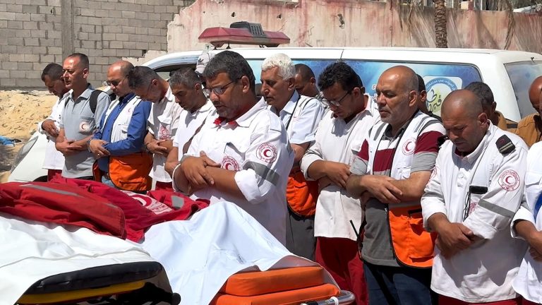 Red Crescent video challenges Israeli account of aid workers’ deaths