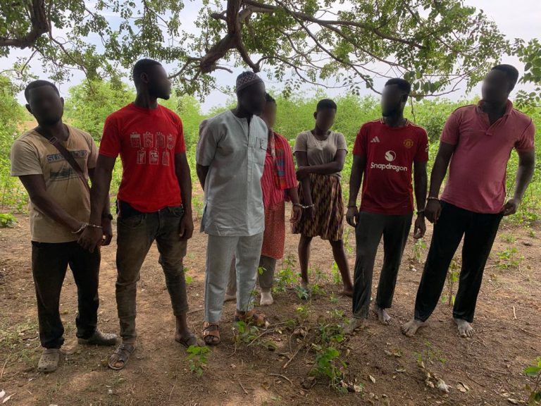 Seven suspected galamseyers arraigned for polluting Black Volta