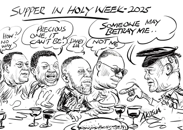 SUPPER IN HOLY WEEK- 2025
