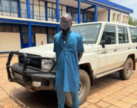 Man Arrested For Stealing EPA Vehicle