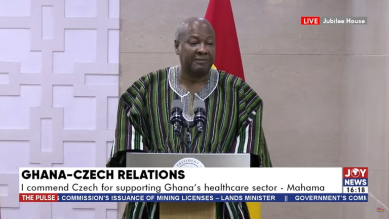 Mahama expresses hope for stronger Ghana -Czech relations