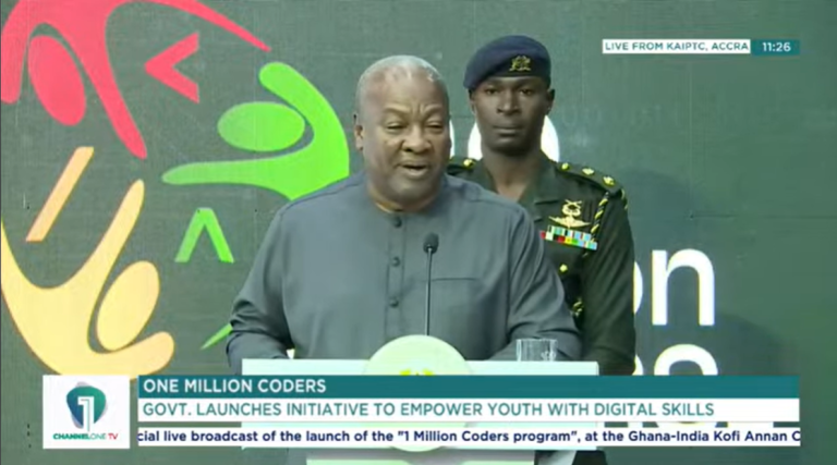 One Million Coders programme key to Ghana’s digital future – Mahama