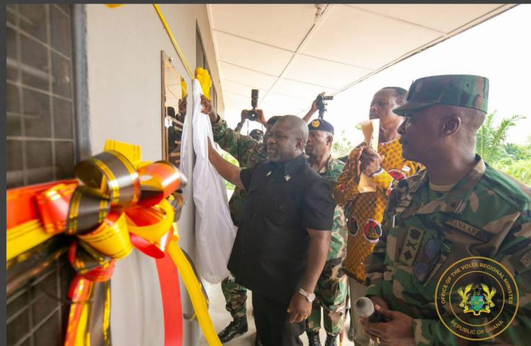 New lecture hall commissioned at Artillery Training School in Akoefe