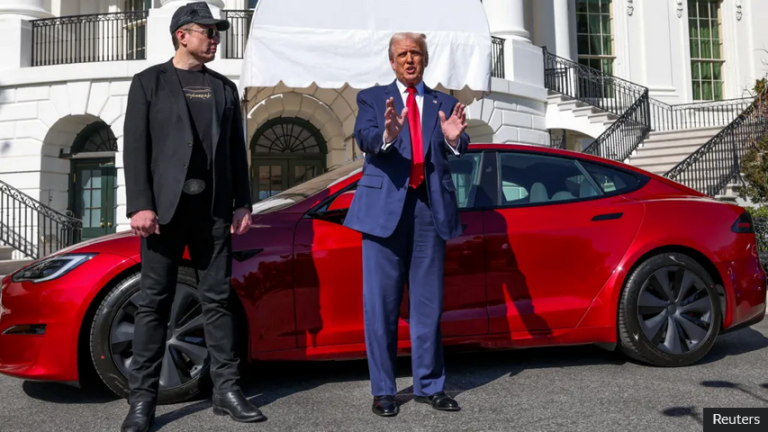 Musk to reduce DOGE role after Tesla profits plunge
