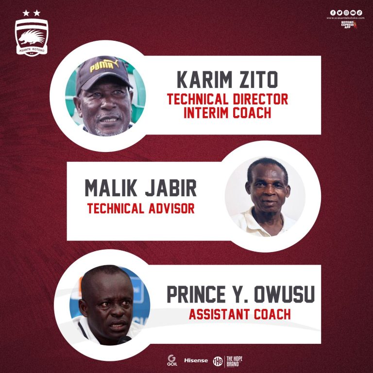Asante Kotoko appoints Karim Zito as new interim coach 