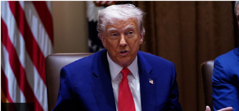 Trump recognises tariff ‘transition difficulty’ as US stock market falls again
