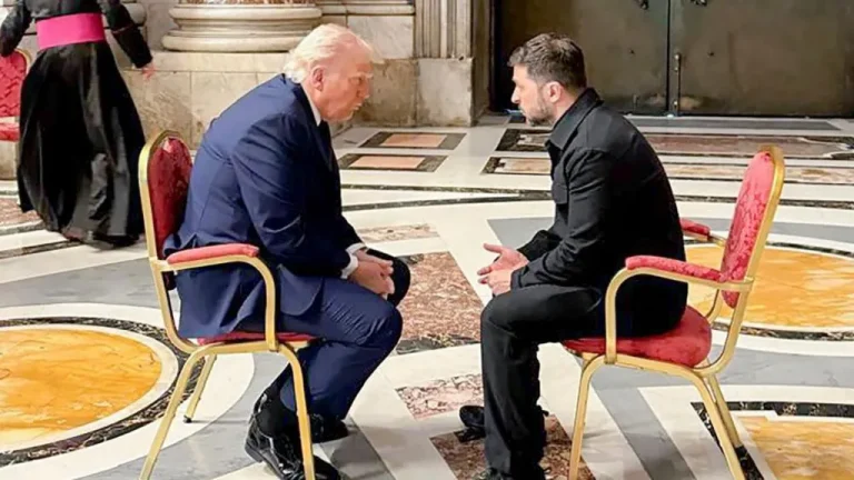 Trump questions Putin’s desire for peace after meeting Zelensky at the Vatican