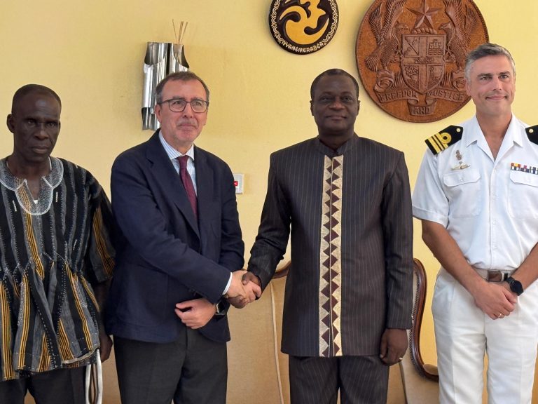 Spanish Naval Warship stops over in Western Region for capacity building of Ghanaian counterparts