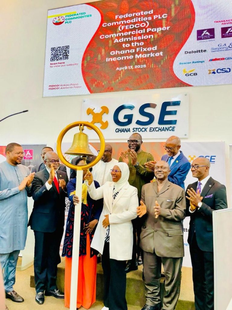 Federated Commodities issues first GHS72.5m Commercial Paper on GSE