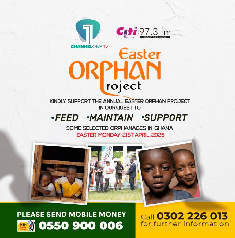 Citi FM Foundation brings Easter cheer to Orphans and Rehab inmates today