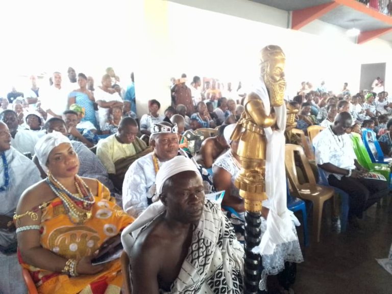 Torgbui Klu Agudzeamegah appeals for motorable road in Dagbamate