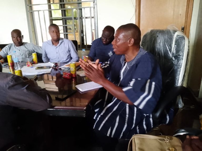 Builsa North MCE assumes office, urges workers to embrace teamwork